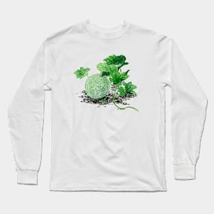 October 10th birthday flower Long Sleeve T-Shirt